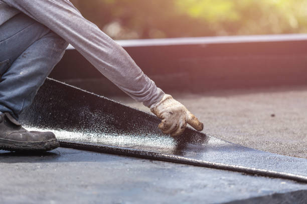 Professional Crawl Space Encapsulation technician working in Lyons, MI